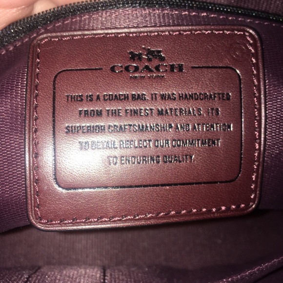 Coach Python Rhyder Bag in Oxblood - Picture 6 of 8